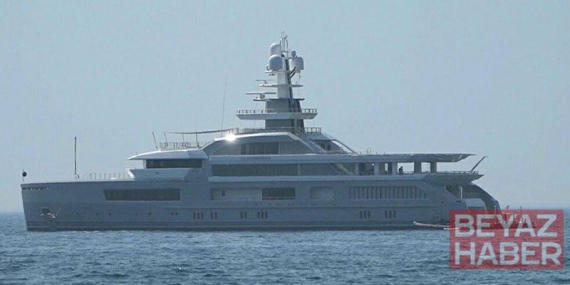 250 milyon dolarlık mega yat Kuşadası’na demirledi