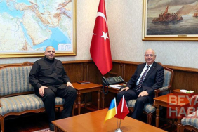 Bakan Güler, Ukrayna Milli Güvenlik ve Savunma Konseyi Sekreteri Umerov ile görüştü