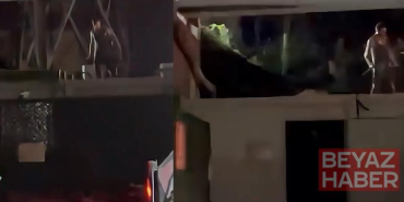 Sarıyer’de hastane bahçesinde demir sopalı saldırı: Polis memuru başından yaralandı