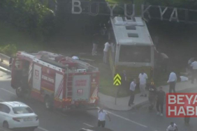 Zeytinburnu’nda İETT otobüsü sitenin bahçe duvarına çarptı; yaralılar var