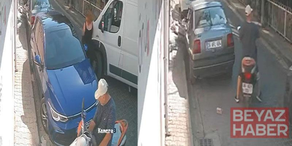 Tapu satışı sonrası düşürülen parayı bulup aldı; o anlar kamerada