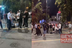 Zeytinburnu’nda parasını çaldıklarını öne sürdüğü 3 kişinin peşinden gitti, darbedildi