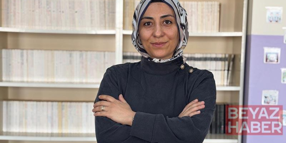 Gülfidan öğretmen, okuluna 5 bin 500 kitaplık modern kütüphane kazandırdı