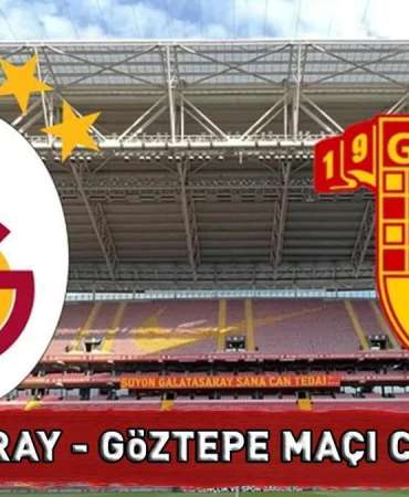 GALATASARAY - GÖZTEPE MAÇI CANLI İZLE ŞİFRESİZ BEIN SPORTS 1 | Süper Lig Galatasaray - Göztepe maçı canlı takip ekranı!