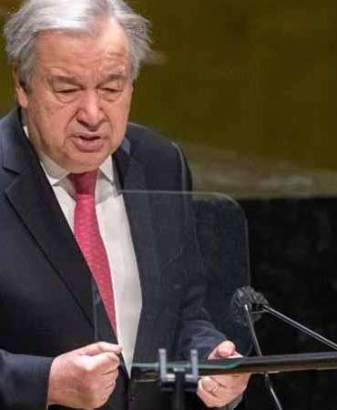 BM Genel Sekreteri Guterres