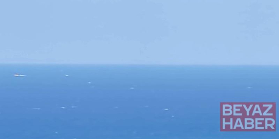 Girne açıklarında yolcu gemisi alabora oldu