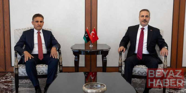 Bakan Fidan, Libya Genelkurmay Başkan Vekili Salahattin Nemruş