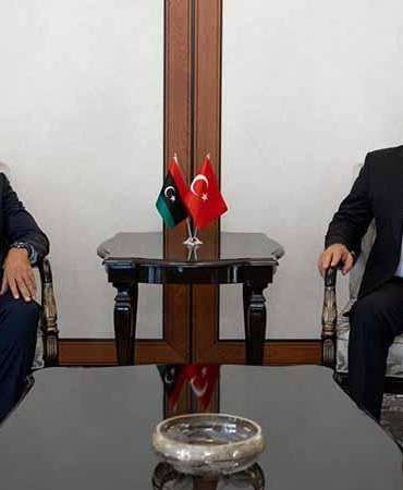 Bakan Fidan, Libya Genelkurmay Başkan Vekili Salahattin Nemruş