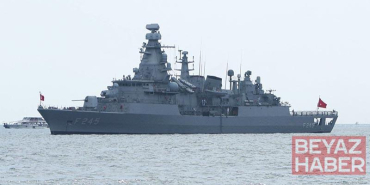 TCG Oruçreis gemisi Zafer Bayramı nedeniyle ziyarete açıldı