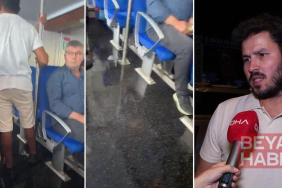 Girne açıklarında alabora olan geminin batmadan önceki görüntüleri ortaya çıktı; kurtulan yolcu konuştu