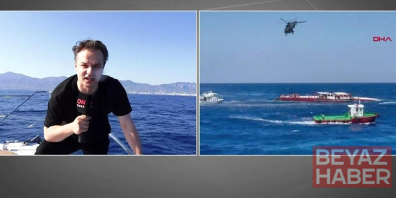CNN TÜRK geminin enkazının yanında: 18 kişi her yerde aranıyor
