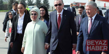Cumhurbaşkanı Erdoğan, Kırgızistan’da
