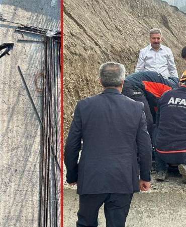 Yol genişletme çalışması yapılan alana uçan otomobildeki 3 kişi öldü