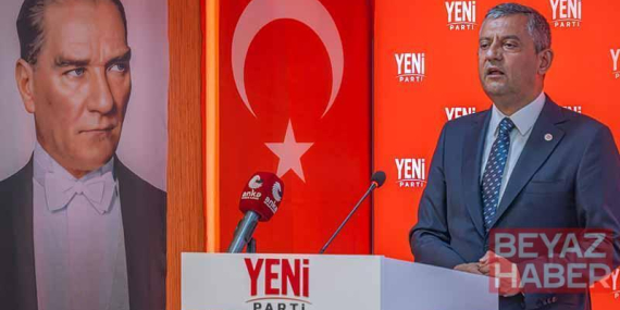 Özgür Özel: Yeni Parti, 18 günde 600 bin üyeye ulaştı