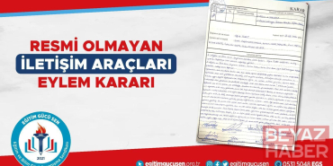 Eğitim Gücü Sen’den eylem kararı