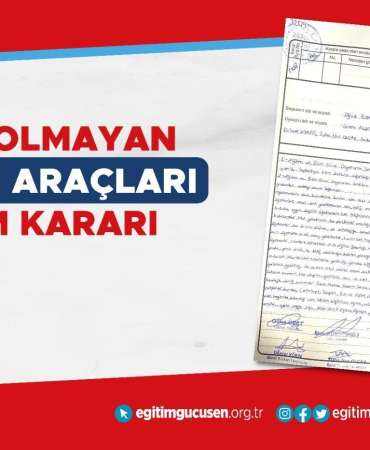 Eğitim Gücü Sen’den eylem kararı