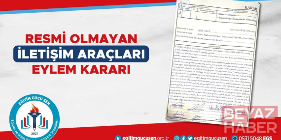 Eğitim Gücü Sen’den eylem kararı