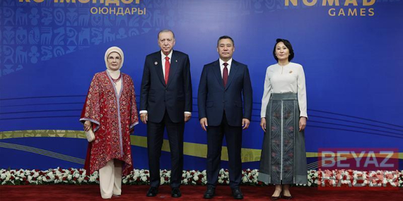 Cumhurbaşkanı Erdoğan, Dünya Göçebe Oyunları Açılış Töreni’ne katıldı