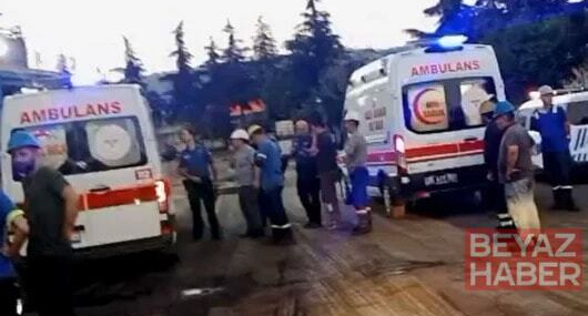 Samsun'daki fabrikada kumanda odasında patlama: Yaralılar var