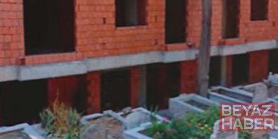Satılık mezarlık manzaralı daireler: Görenleri şaşkına çeviren manzara