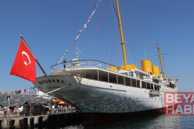 Atatürk'ün manevi mirası TCG Savarona, ziyaretçilerini duygulandırıyor