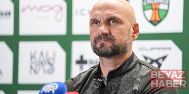 Kauno Zalgiris Teknik Direktörü Sopic: Olumlu bir sonuç almak için her şeyi yapacağız
