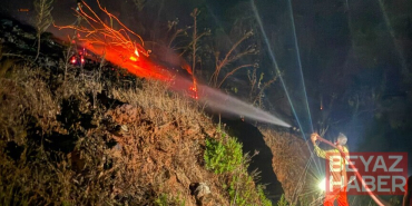 Antalya'nın Gazipaşa ilçesinde orman yangını başladı