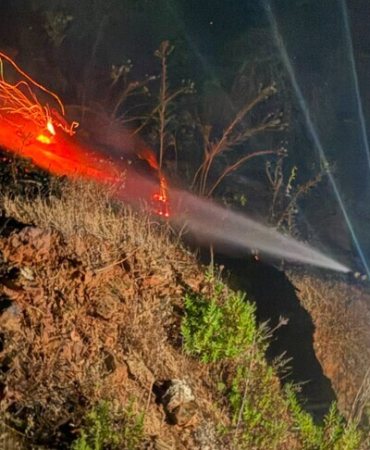 Antalya'nın Gazipaşa ilçesinde orman yangını başladı