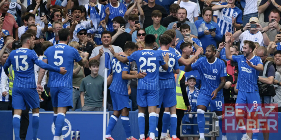 Premier Lig'de Brighton'a Aston Villa karşısında yarım saat yetti