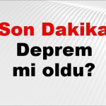 Son dakika deprem mi oldu? Az önce deprem nerede oldu? İstanbul, Ankara, İzmir ve il il AFAD son depremler 15 Eylül 2026
