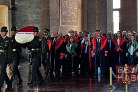 Yargıtay üyelerinden adli yıl açılışında Anıtkabir