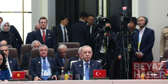 Cumhurbaşkanı Erdoğan: Tüm dünyada barış, huzur ve istikrar için çalışmaya devam ediyoruz