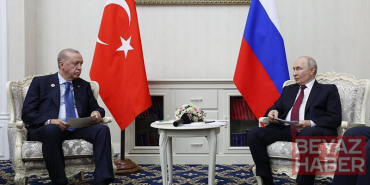 Cumhurbaşkanı Erdoğan, Rusya Devlet Başkanı Putin ile bir araya geldi