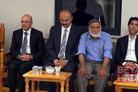 Bakan Şimşek, yeğeninin taziyesine katıldı