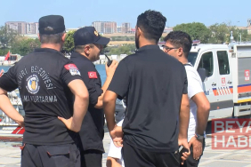 Silivri açıklarında battığı değerlendirilen gemide yakınları olanlar limana geldi