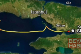 Silivri açıklarında kaza yapan 2 geminin manevraları radara yansıdı