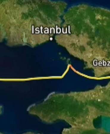 Silivri açıklarında kaza yapan 2 geminin manevraları radara yansıdı