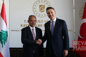 Bakan Bayraktar, Lübnanlı mevkidaşı Saadi ile bir araya geldi