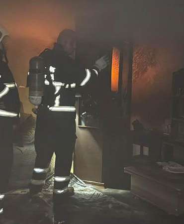 5 katlı apartmanın 3