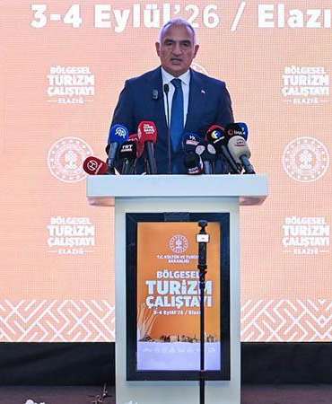Bakan Ersoy: Turizmi 81 ile ve yılın 12 ayına yaymayı hedefliyoruz