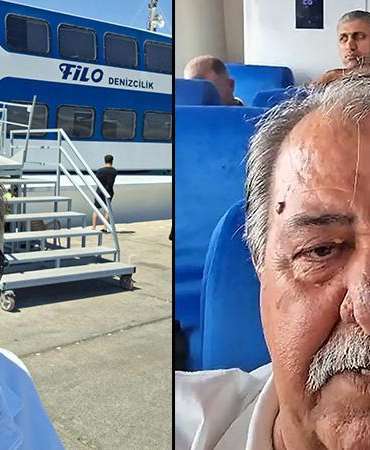 Girne açıklarında batan geminin su aldığı anları görüntüleyen yolcu: Çalıştırılmaması gerekiyor