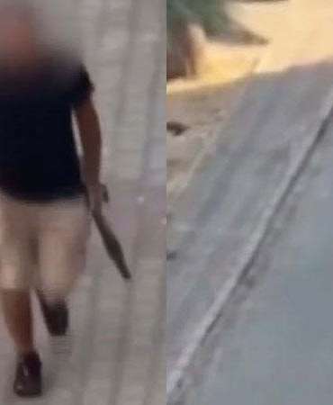 Pompalı tüfekle korku saçtı