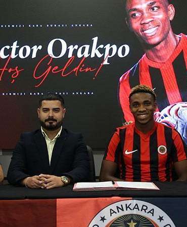 Gençlerbirliği, Victor Orakpo’yu kiralık olarak kadrosuna kattı