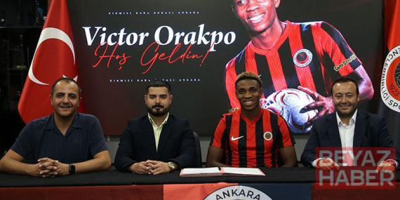 Gençlerbirliği, Victor Orakpo’yu kiralık olarak kadrosuna kattı