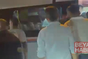 Dolmuşta bir kişinin darbedildiği anlar kameradaa