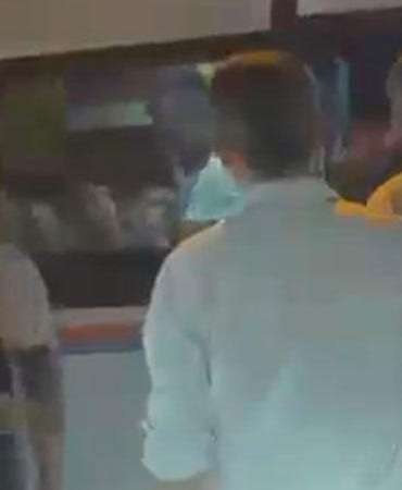 Dolmuşta bir kişinin darbedildiği anlar kameradaa