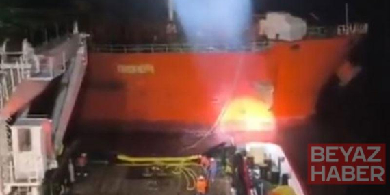 Petrol yüklü tanker, Marmara Adası açıklarında makine arızası nedeniyle sürüklendi