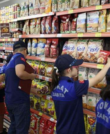 Tokat’ta minik zabıtalar görev başında