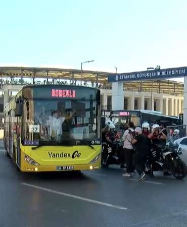 Beşiktaş taraftarı derbi için yola çıktı