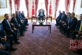 Cumhurbaşkanı Erdoğan, kulüp başkanlarını kabul etti